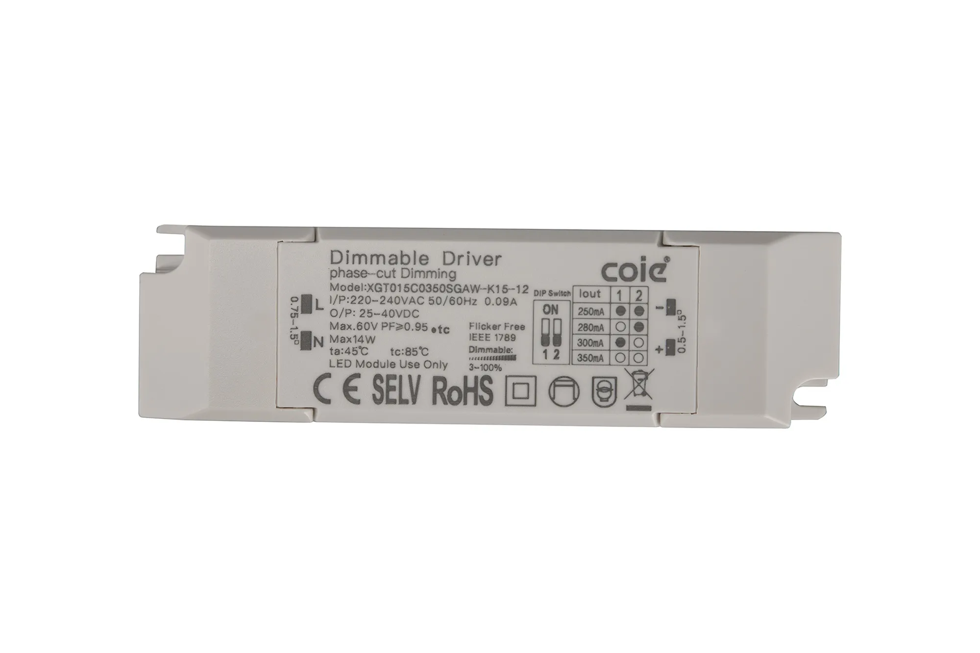 M8793  Sunset, 15W, 350mA, LED Driver, Phase Cut, 5yrs Warranty